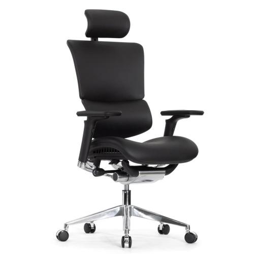 Ортопедическое кресло Falto Leather Premium Черное Ортопедическое кресло Falto Leather Premium Черное