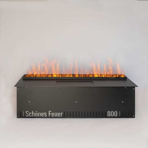 Электроочаг Schönes Feuer 3D FireLine 800 Pro со стальной крышкой в Томске