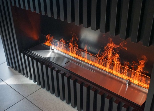 Электроочаг Schönes Feuer 3D FireLine 600 Pro со стальной крышкой в Томске